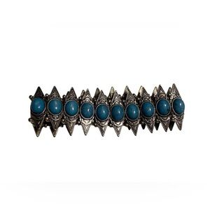๐ Costume Faux Turquoise Stretch Bracelet #6907